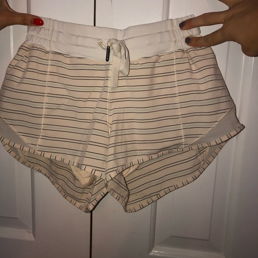 Lululemon striped shorts